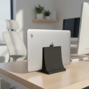 Soporte Vertical Compatible Con Macbook Y Notebook 3d Pla_1