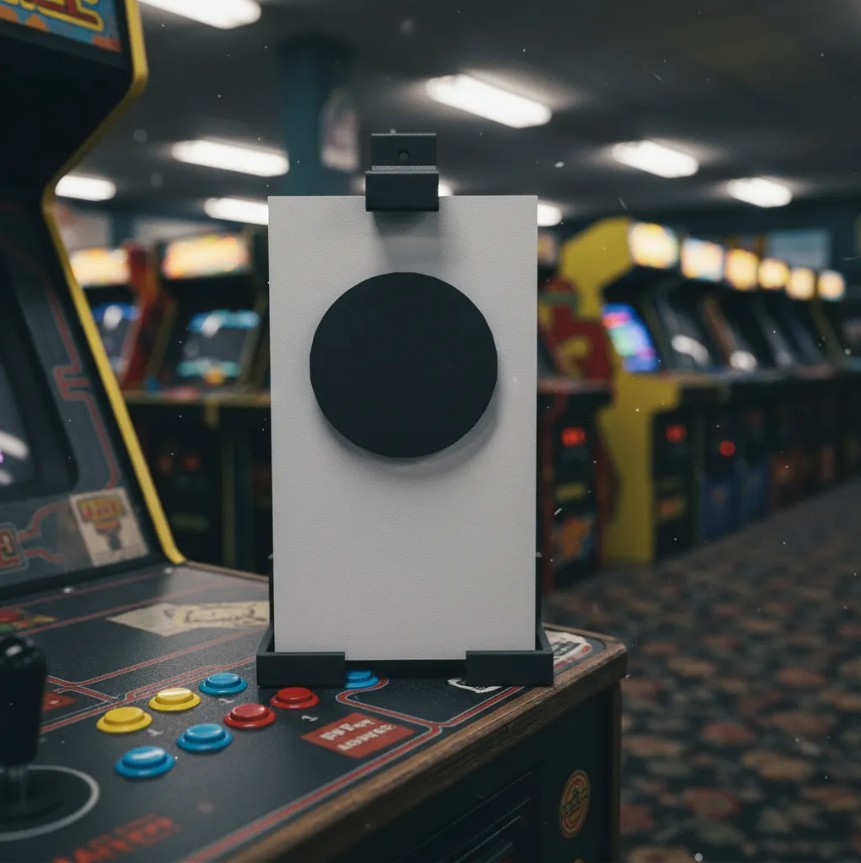 Soporte Xbox Series S Pared Muro 3d Pla 3 Unid - Imagen 4