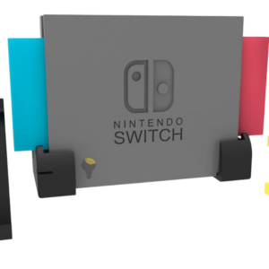 Kit Soportes Muro Nintendo Switch Joycon Y Estrella Mario B