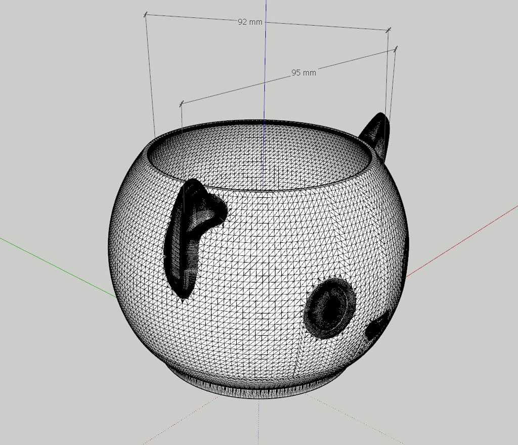 Macetero Gato Para Suculenta Impreso 3d - Imagen 4