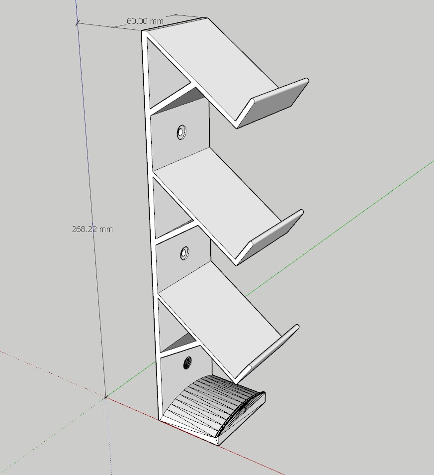 STL Soporte de muro 3 mandos ps5 ps4 xbox + audifono - Imagen 4