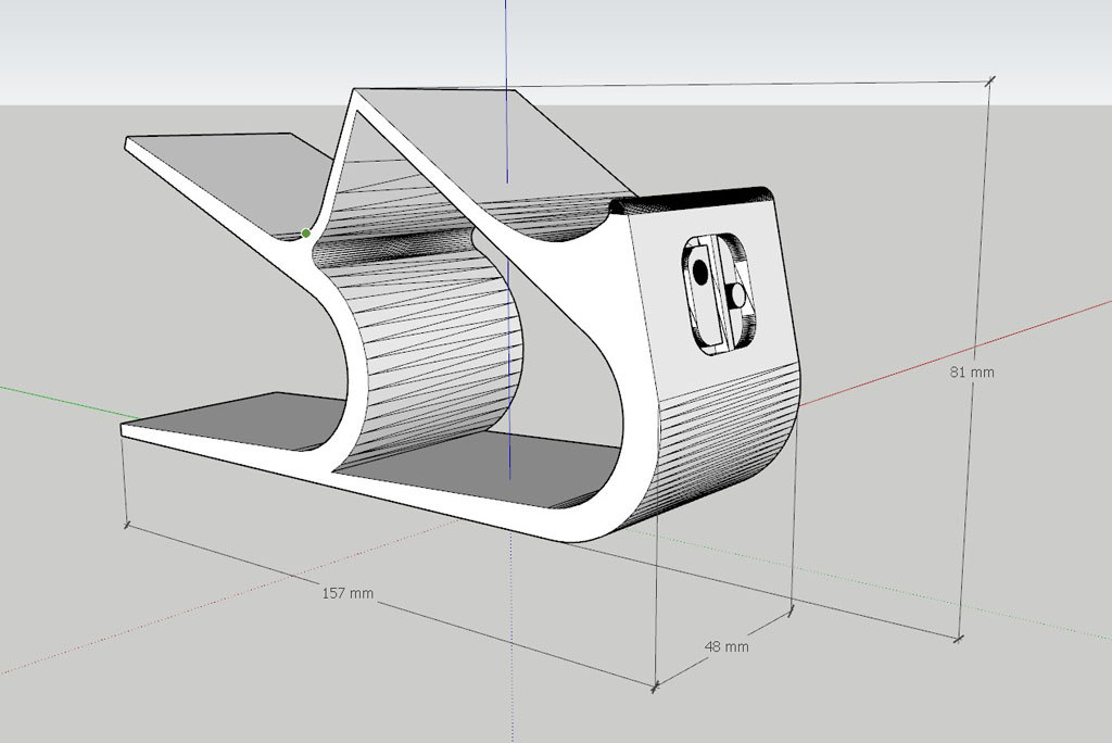 Soporte De Mesa Control Nintendo Doble Impreso 3d Pla - Imagen 2
