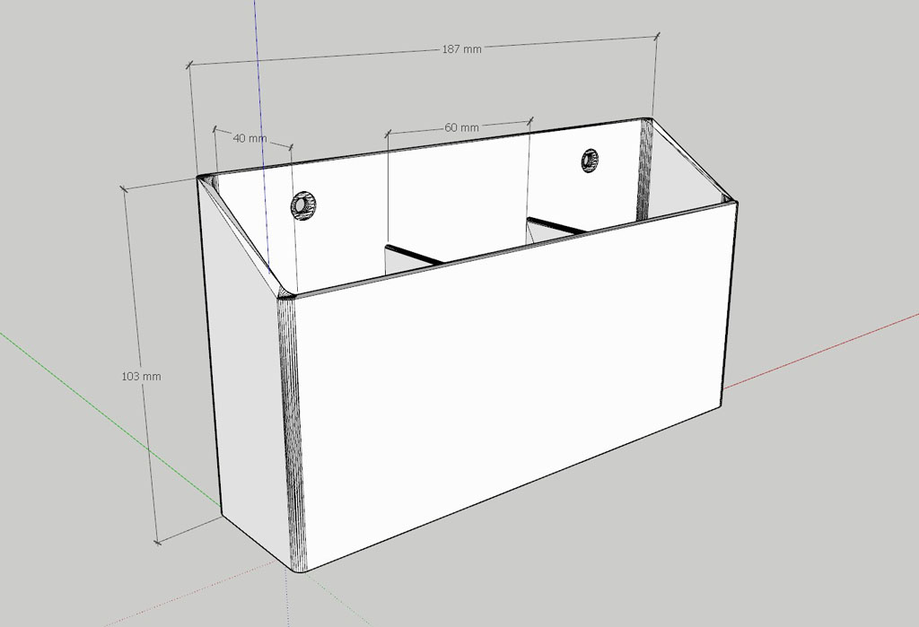 Soporte Pared Muro Triple Control Remoto Impreso 3d Pla - Imagen 3