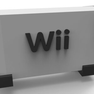 Soporte De Muro Pared Consola Wii 3d Pla