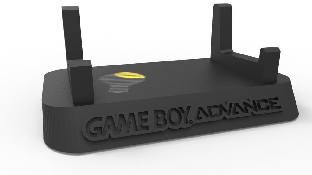 Soporte Mesa Compatible Nintendo Game Boy Advance 3d Pla