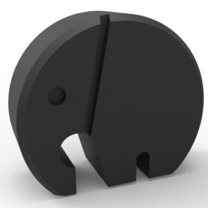 Escultura Decorativa Elefante Danes Moderno 3d Pla