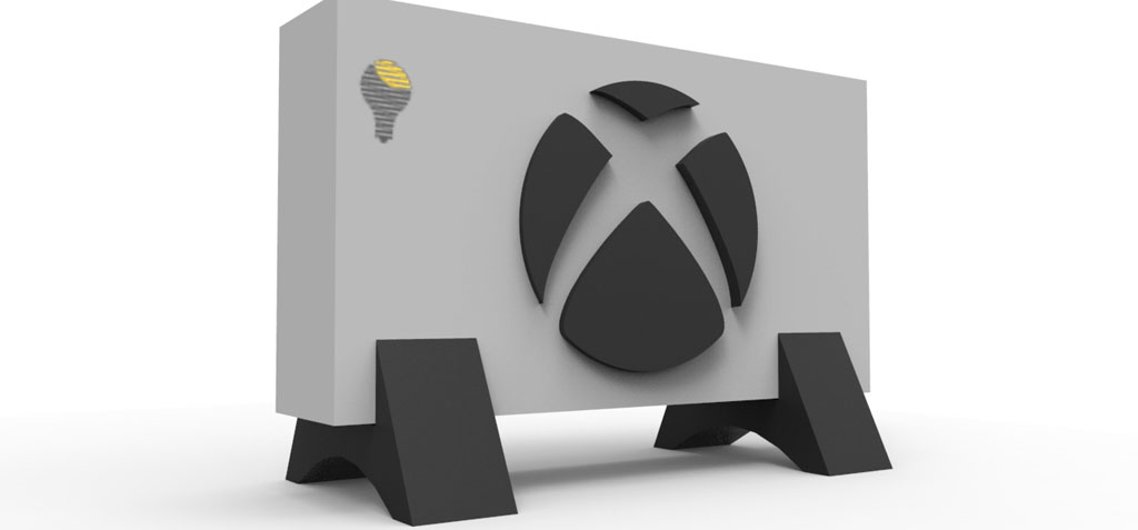 Soporte Mesa Vertical Compatible Xbox One S 3d Pla