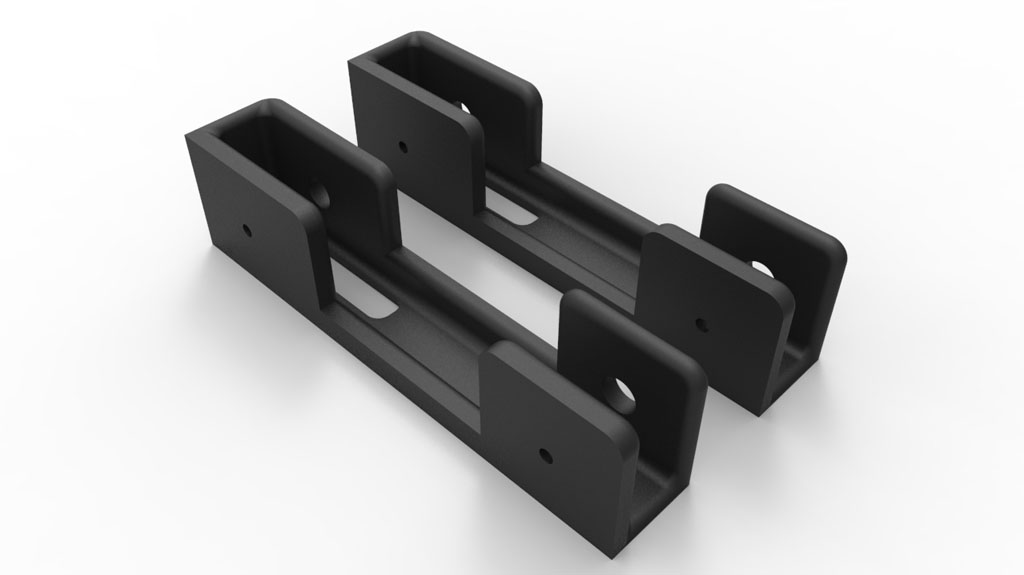 Soporte Notebook Macbook Debajo Escritorio 3d Pla