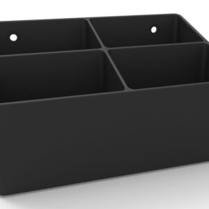 Soporte Pared Muro 4 Controles Remotos Impreso 3d Pla