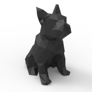 Escultura Perro French Bulldog Frances 3d Pla