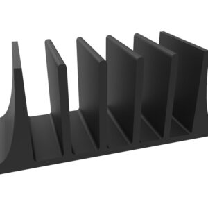 Soporte Vertical 5 Notebooks 3d Pla Personalizado