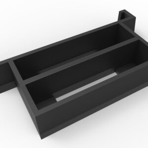 Dock Soporte Doble Para Disco Externo 2.5 Apple iMac 3d Pla