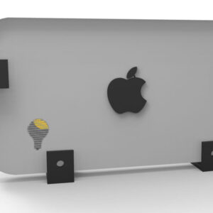 Soporte Pared Muro Notebook Macbook 4pz 3d Pla