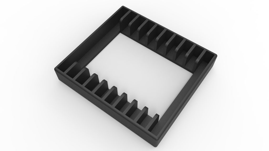 Soporte De Mesa Para 10 Cds Organizador Compacto 3d - Imagen 2