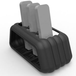 Soporte De Mesa Triple Control Remoto Impreso 3d Pla V2