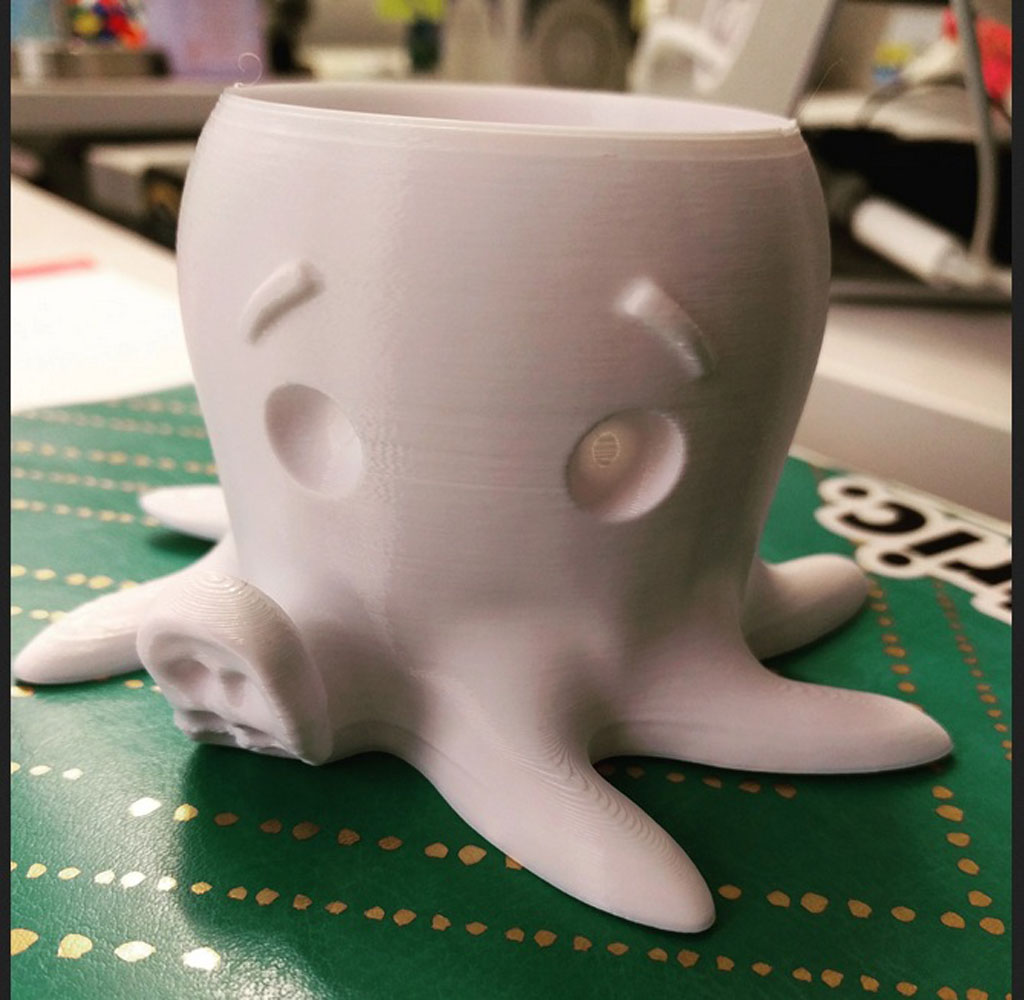 Macetero Pulpo Para Suculenta Impreso 3d - Imagen 2