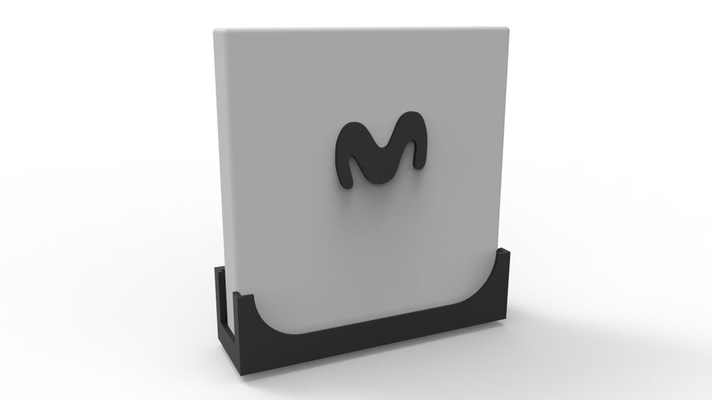 Soporte Muro Pared Router Askey Rtf3505vw Movistar 3d Pla V2