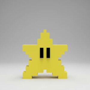 Estrella Decorativa Mario Bros Arbol De Navidad 3d Pla