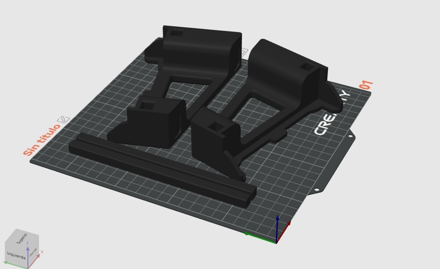 STL Soporte De Mesa Compatible Zen Quadro Antelope Synergy 15°