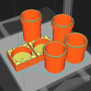 STL Portalápices/Macetero inspirado en Mario